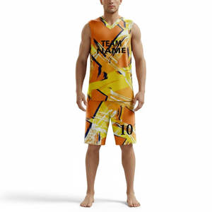 Ensemble de vêtements personnalisés pour équipe de basketball, fabricant de vêtements, maillot de basketball double face - Product Image 2