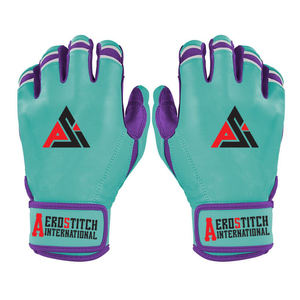 Guantes de Bateo de Béisbol de Puño Corto, Protección para las Manos, Cuero Cabretta, Fabricante de Guantes de Bateo de Béisbol para Adultos - Product Image 1