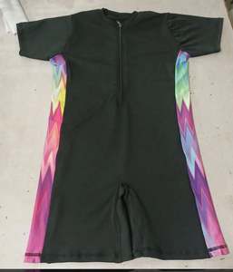 Traje de Baño de Alta Elasticidad para Mujer, Manga Corta de Nailon, Secado Rápido, Ajuste Cómodo, FASHION SUTRA, del Proveedor de India, al Mejor Precio - Product Image 1