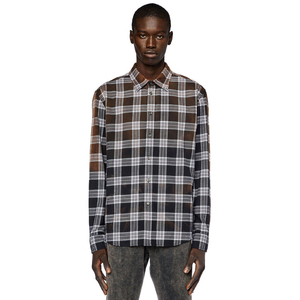 Camisa de Franela para Hombre, Última Moda, 100% Algodón, Manga Larga, Informal, para Otoño, Venta al Por Mayor, OEM, Alta Calidad, Logotipo Personalizado - Product Image 6