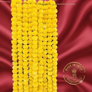 Yellow Artificial <b>Flower</b> Hanging <b>Garland</b> Plastic Floral String for Wedding Festival Home Decoration - Product Image 2