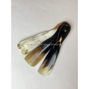 ฮอร์นรองเท้าเขาวัวทำด้วยมือกระเป๋านางฟ้าแกะสลักเป็นมิตรกับสิ่งแวดล้อมขนาดรองเท้าน้ำหนักเบาสวมใส่อุปกรณ์เสริม - Product Image 1