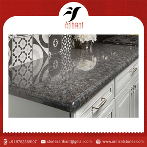 Dalles de granit gris acier naturel en gros pour plans de travail de cuisine, revêtements de sol, murs et escaliers - Product Image 6