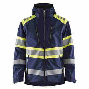 Chaquetas de Trabajo de Alta Visibilidad para Hombre, Chaquetas de Seguridad Personalizadas de Poliéster Reflectante de Alta Calidad para la Industria de la Construcción - Product Image 4