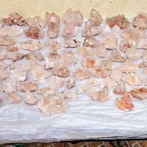 Natural <b>Pink</b> Himachal Quartz Crystal Mineral Lot Premium Specimens Display Collection Decorative <b>Healing</b> Gift Set High Quality - Product Image 1