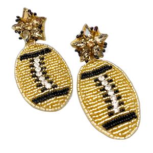 Boucles d'oreilles en perles de coeur multicolores complexes Cadeaux de mode fabriqués à la main pour des looks de fête dynamiques - Product Image 6