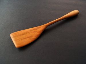 Juego de Cucharas Tradicionales Hechas a Mano de Madera de Mango para Cocinar, Remover, Mezclar y Servir Alimentos - Product Image 6