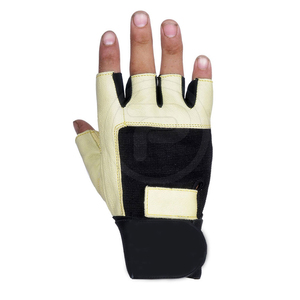Hot Selling New Arrival Custom Logo Half Finger Silicone Weight Lifting Gloves for Gym Fitness Outdoor Use Men Women - Product Image 2
