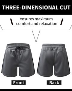 Mens Lightweight Cargo Shorts For Men Elastic Waist Pocket Short Pants Breathable Outdoor Casual Beach Fitness Training Shorts - Product Image 5