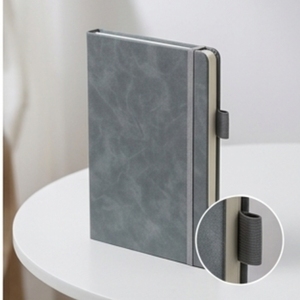 <b>A5</b> PU Leather Side Pen Holder Notebook Multicolor Business Planner with Custom Logo for Office Writing - Product Image 1