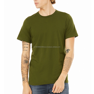 Camiseta Clásica de Manga Corta para Hombre, Estilo Jersey, Cuello Redondo, Cómoda y Ajustada - Product Image 6