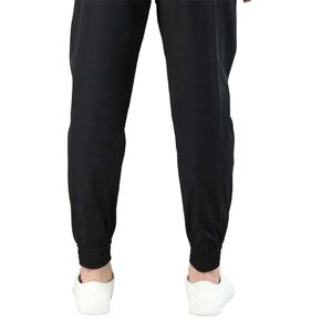 Pantalon de survêtement évasé décontracté pour homme en toile légère, respirante et écologique, avec impression graphique personnalisée effet délavé à l'acide léger, vente en gros - Product Image 6