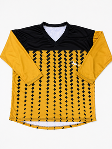 Maillot de hockey sur glace personnalisé IBERIA, manches longues, uniforme sportif d'équipe, maillot de hockey de performance, 100% polyester, col en V, impression sublimée - Product Image 2