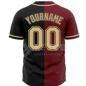 Premium Heat-Transfer Printed Breathable <b>Baseball</b> Jersey Lightweight Polyester Athletic Shirt Custom Team Uniform for Men - Product Image 3