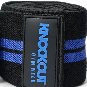 Bandes de compression élastiques robustes pour genoux, soutien pour la musculation, les squats, les soulevés de terre, l'haltérophilie, équipement de gym, entraînement, soutien des genoux - Product Image 5