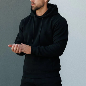 Sweat-shirts à capuche en polaire pour homme, coupe classique, écologiques, imperméables, décontractés - Product Image 2