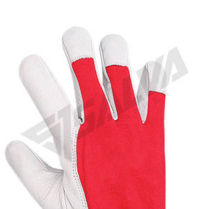 Guantes de Seguridad de Cuero Vacuno de Alto Rendimiento, Guantes de Trabajo Industriales de Seguridad para Protección de Manos, Gran Venta - Product Image 4