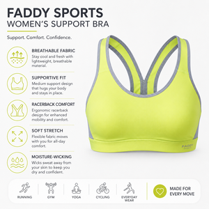 High Impact Women's Sports Bra Padded Racerback Fitness Yoga Bra Wireless Breathable Quick Dry Workout Gym Running <b>Crop</b> <b>Top</b> Wear - Product Image 5