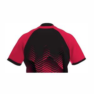 Vêtements de tennis pour hommes de qualité supérieure, 100 % polyester, personnalisables, respirants et confortables, uniforme de badminton, uniforme de tennis de table personnalisable - Product Image 5