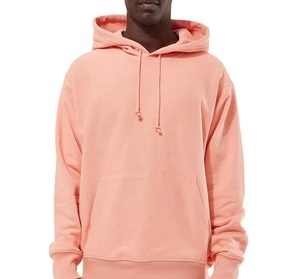 Sweat à capuche oversize en coton de haute qualité pour homme, design de logo personnalisé, streetwear pour impression en relief, sweat à capuche court brodé - Product Image 3