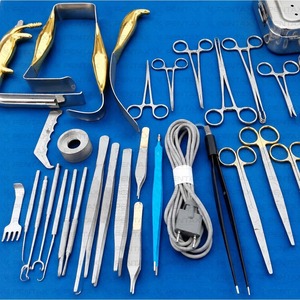 Juego de Instrumentos para Aumento de Senos Tebbetts de 38 Piezas, Kit Quirúrgico Manual para Implantes Mamarios Esterilizado a Alta Temperatura, Alemán - Product Image 2