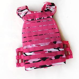 Chaleco de Entrenamiento Rosa de Alta Calidad con Corte Láser para Deporte, Fitness, Ejercicio, Gimnasio, Crossfit, Equipo de Defensa Personal con Peso - Product Image 2