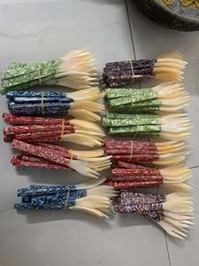 Cuillère en coquillage tissée à la main avec accent perlé, pour service de caviar gastronomique, exportateur et fabricant en gros du Vietnam - Product Image 6