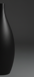 Luxury <b>Matte</b> Black Metal Flower Vase Elegant Handcrafted Slim Neck Design Modern Home Decor <b>Table</b> Centerpiece Single Unit - Product Image 5