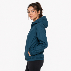 Chaqueta Ligera Impermeable y Cortavientos para Mujer, con Capucha, Ideal para Deportes de Montaña - Product Image 1