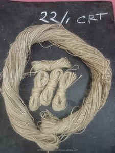 Fil de jute 100% naturel, écologique, durable, antibactérien, biodégradable, de haute qualité CRT 22LBS/1PLY pour le tricot à la main et la couture JF - Product Image 4