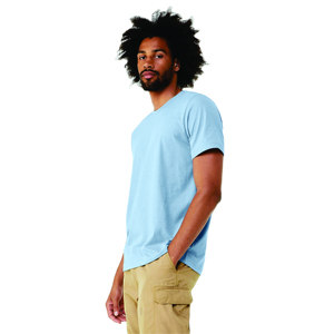 Camiseta de jersey 100% algodón personalizable para hombre, cuello redondo, gruesa, antiarrugas, de alta calidad, transpirable. - Product Image 4