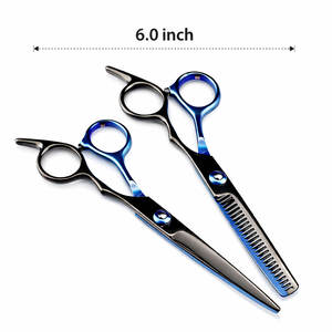 ชุดกรรไกรตัดและซอยผม Zetomed Pro Luxury ผลิตจากเหล็กกล้าไร้สนิม 440C คุณภาพสูง น้ำหนักเบา สำหรับคนถนัดขวา 30 ฟัน - Product Image 2