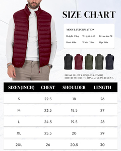เสื้อกั๊กฤดูหนาวแบบไม่มีแขน Warmer Body Premium ผลิตจากผ้าเนื้อนุ่ม ให้ความอบอุ่น น้ำหนักเบา สวมใส่สบาย เหมาะสำหรับกิจกรรมกลางแจ้งและกีฬา - Product Image 4