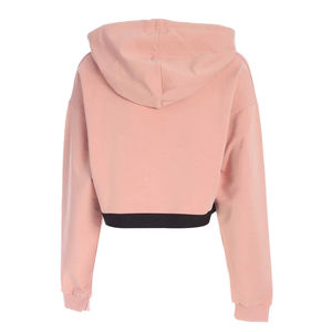 Sudadera con Capucha Corta para Mujer al por Mayor, Sudadera Personalizada con Etiqueta Privada, Fabricante Mayorista de Sudaderas Cortas para Mujer - Product Image 4