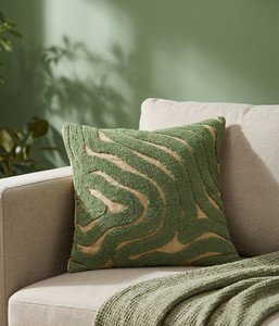 Fashionable Tufted Boho Cushion Cover By Indian Textiles H/L Handwoven Decorative <b>Throw</b> <b>Pillow</b> Luxury Boho <b>Pillow</b> - Product Image 1