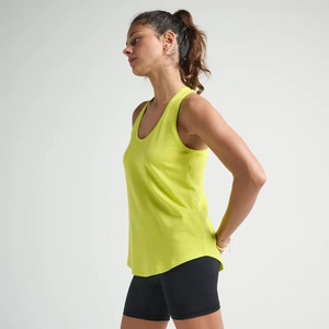 Débardeur côtelé brodé personnalisé pour femme, marque privée, vente en gros ODM, débardeur sans couture pour femme, couleur personnalisée, gilet de sport - Product Image 4