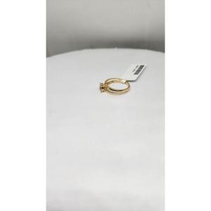 Anillo de diamantes de oro de 9 quilates de primera calidad para mujer, diamantes pequeños naturales de 0,17 quilates, color HI, pureza SI, acabado en rodio, joyería certificada por IGI - Product Image 2