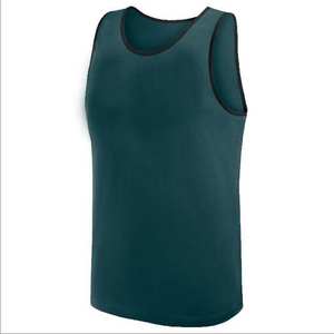 เสื้อกล้ามออกกำลังกายผู้ชายดีไซน์สปอร์ตสุดเท่ ปี 2025 แห้งเร็ว ผ้าฝ้าย คุณภาพสูง ปรับแต่งได้ ราคาขายส่ง - Product Image 5