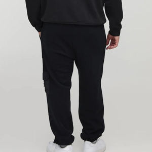 Pantalon de survêtement en molleton à jambe droite et bas ouvert pour homme, coupe ample, avec poches - Product Image 5
