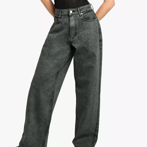 OEM Manufacturer of Denim Jeans Pant for Women Custom Made Logo and Design High Quality Women's Denim Jeans Pants - Product Image 1