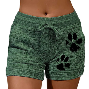 Shorts Deportivos de Felpa 100% Algodón Transpirable con Logotipo Personalizado al por Mayor, Shorts de Gimnasio para Mujer, Shorts para Niñas, Tallas Grandes - Product Image 4