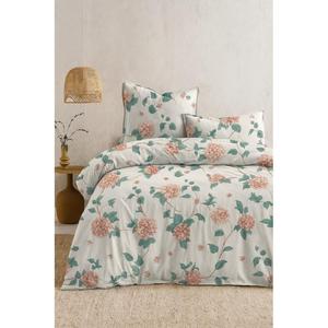 Juego de sábanas de algodón de calidad con estilo, 3 uds., estampado Floral sólido, estilo clásico, cómodo e ideal para regalar - Product Image 2