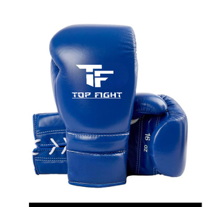 Guantes de Boxeo para Entrenamiento, Kickboxing, Artes Marciales, Cuero, Alta Calidad, Azules, Embalaje Personalizado, PU, Equipo de Entrenamiento para Adultos - Product Image 2