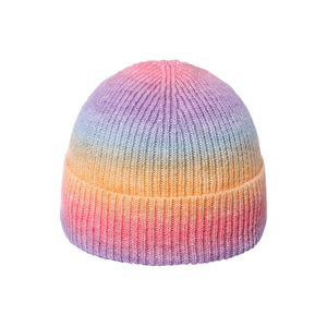 OEM Custom <b>Winter</b> Slouchy Wool Knit Unisex Beanies Camouflage Pattern for Outdoor Sports Hunting Hiking Rhinestone Beanies - Product Image 2