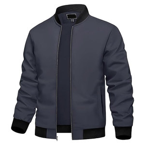Blouson Bomber d'Hiver pour Homme en Velours Côtelé, Imprimé en Relief, Respirant, Col Montant, Taille Personnalisée, Tendance Extérieure - Product Image 3