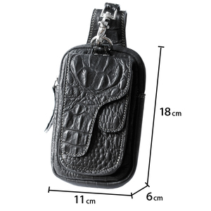 Riñonera de cuero genuino de primera calidad para hombre, para viajes y artículos esenciales diarios - Product Image 3