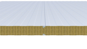 Panneau sandwich pour cloison interne, insonorisant, ignifuge, résistant à l'eau, écologique, panneau d'isolation - Product Image 3