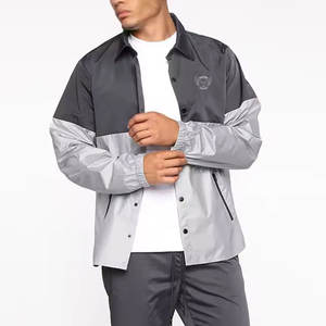 Ensemble de course pour homme coupe-vent avec veste à poignets élastiques et pantalon assorti, en polyester respirant - Product Image 2