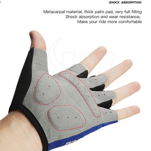 Guantes de ciclismo de primera calidad, guantes de ciclismo transpirables, guantes de ciclismo duraderos para actividades en carretera y senderos - Product Image 3