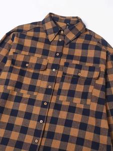 Premium Design Customized Autumn Flannel <b>Shirts</b> <b>Men</b> Comfortable 100% Cotton Quick Dry Breathable <b>Safari</b> Style Best Selling 220g - Product Image 3